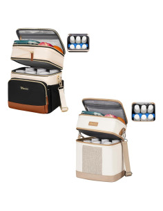 Bolsa Enfriadora de Leche Materna Mancro Doble Capa 6 Biberones