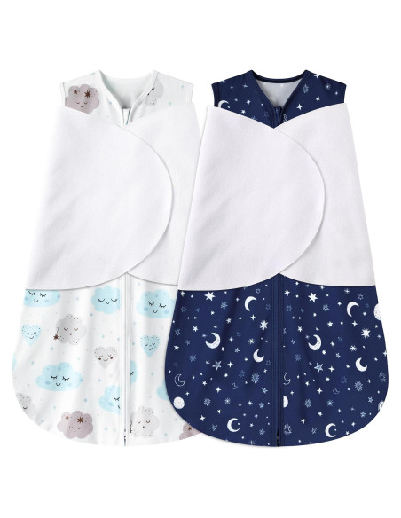 Saco de Sueño para Bebés 3-6 Meses BSTOPPT Algodón 100%