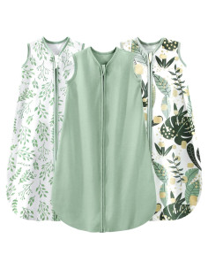 Saco de Sueño para Bebés Yoofoss 6-12 Meses 100% Algodón Orgánico