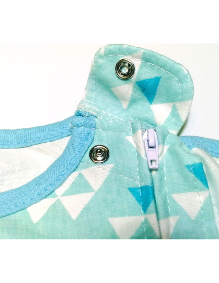 Saco de Arrullo Ajustable Enrich YLife 100% Algodón Verde 6-12 Meses