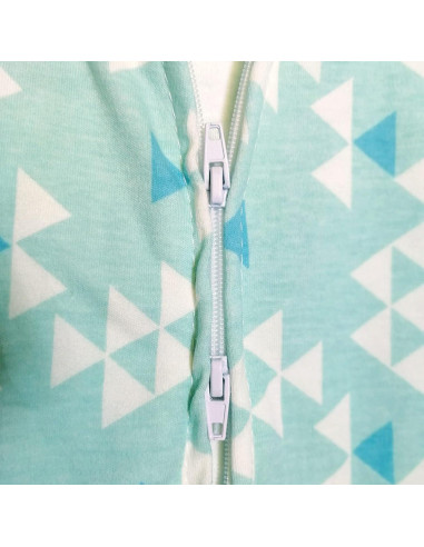 Saco de Arrullo Ajustable Enrich YLife 100% Algodón Verde 6-12 Meses