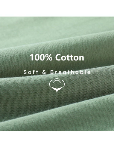 Saco de Sueño para Bebés 6-12 Meses 100% Algodón - Paquete de 3