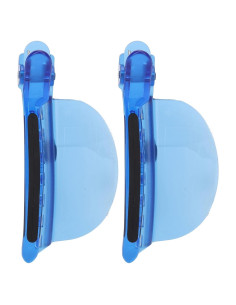 Clips de Pelo Yosoo 2PCS Aislamiento Térmico 10x4cm Azul
