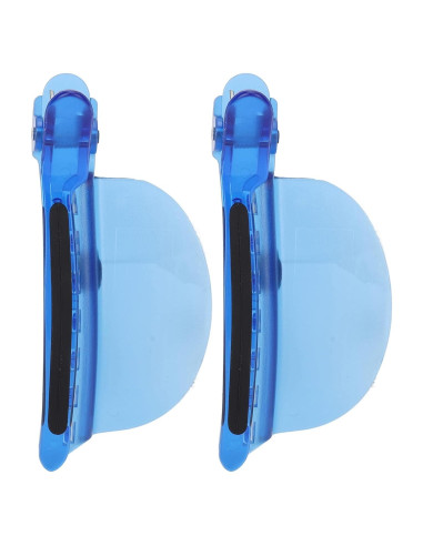 Clips de Pelo Yosoo 2PCS Aislamiento Térmico 10x4cm Azul