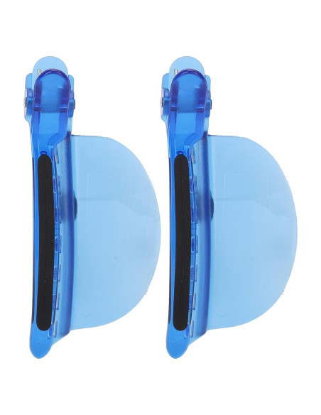 Clips de Pelo Yosoo 2PCS Aislamiento Térmico 10x4cm Azul