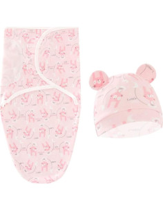 Saco de Sueño Bebé Exemaba 3-Pack Algodón Suave 0-3 meses 2