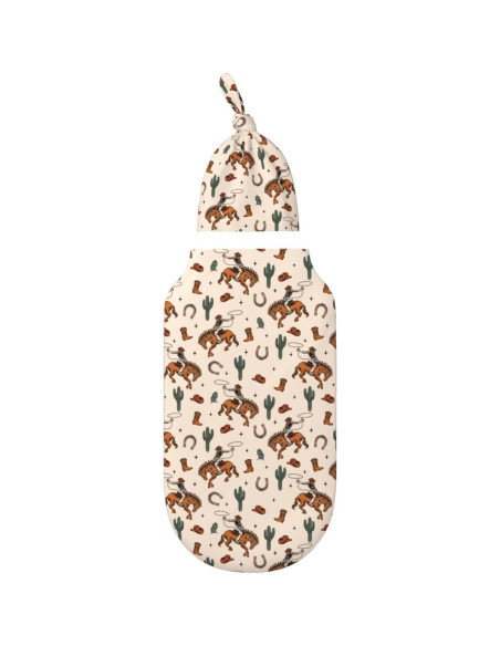 Manta de Envoltura Suave Figtihw para Recién Nacidos 29x53 cm