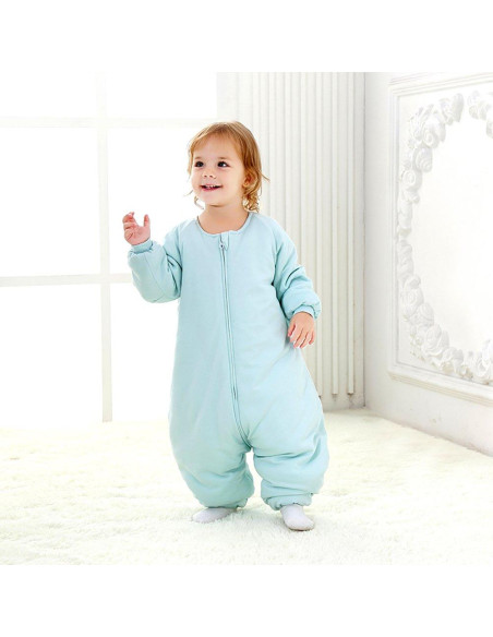 Saco de Sueño para Bebés RESTCLOUD 100% Algodón Rosa 18-36 Meses