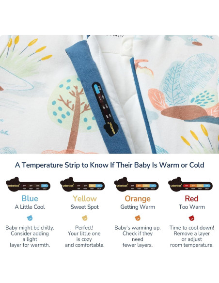 Saco de Sueño para Bebés 3-6 Meses Algodón Dinosaurio 1.0 TOG