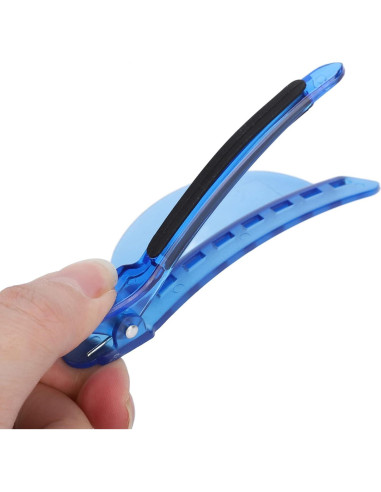 Clips de Pelo Yosoo 2PCS Aislamiento Térmico 10x4cm Azul