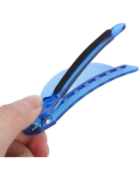 Clips de Pelo Yosoo 2PCS Aislamiento Térmico 10x4cm Azul