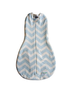 Saco de Dormir Woombie Crece Conmigo 0-18 Meses Chevron Azul