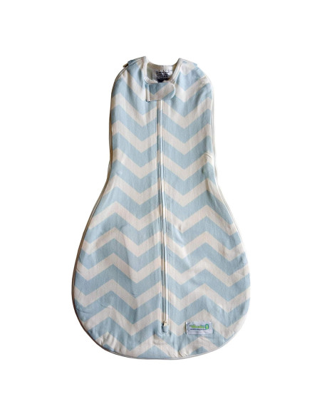 Saco de Dormir Woombie Crece Conmigo 0-18 Meses Chevron Azul