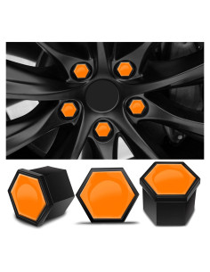 Juego de 20 tapas de tuerca de rueda 19mm Biomar Labs LC 39