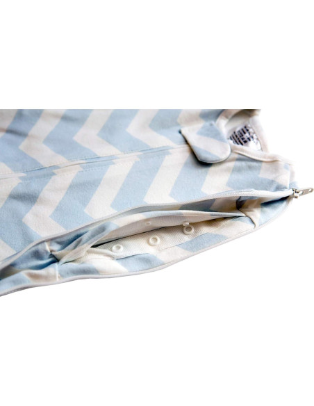 Saco de Dormir Woombie Crece Conmigo 0-18 Meses Chevron Azul