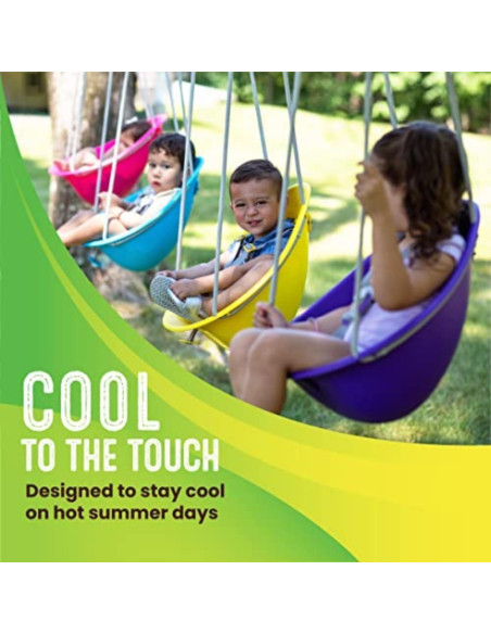 Columpio para Bebés Swurfer Coco - Arnés 3 Puntos, Azul