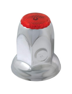 Cubierta de Tuerca GG Grand General 33 mm Acero Cromado Rojo - Juego de 10