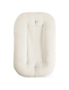 Cojín para Bebés de Algodón Orgánico Blanco - 0 a 18 Meses