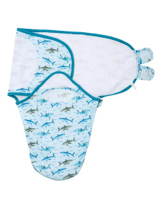 Saco de Sueño LollyBanks para Bebés 0-3 Meses Tiburón