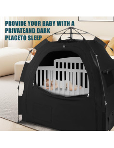 Carpa Blackout para Pack N Play Shenzhenshiasjijiakeji 129x89cm 2