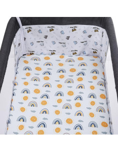 Sábanas para Cuna Tontukatu Pack de 4 Ultra Suaves 88.9x53.34 cm 2