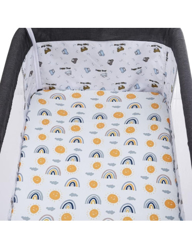 Sábanas para Cuna Tontukatu Pack de 4 Ultra Suaves 88.9x53.34 cm