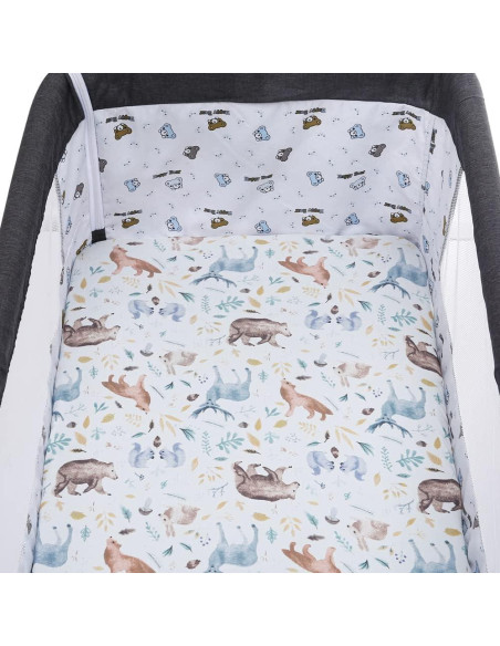 Sábanas para Cuna Tontukatu Pack de 4 Ultra Suaves 88.9x53.34 cm