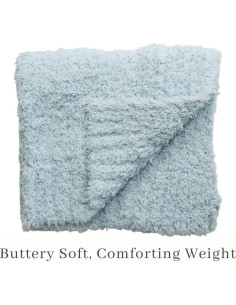 Manta para Bebé Saranoni Bamboni Mini Azul 38x51 cm Suave 2