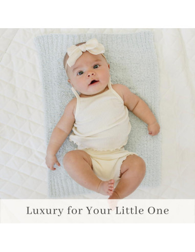 Manta para Bebé Saranoni Bamboni Mini Azul 38x51 cm Suave