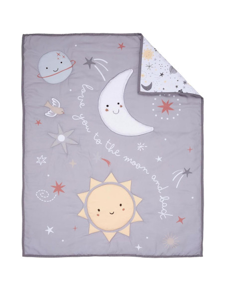 Juego de Ropa de Cuna 3 Piezas Bedtime Originals Celestial
