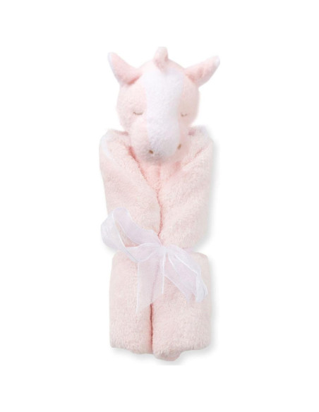 Manta de Seguridad Angel Dear Pony Rosa 35x35 cm