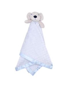 Manta de Seguridad para Bebés Everyday Kids Azul con Perro 76x76 cm
