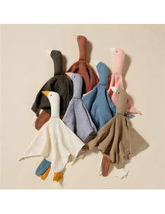 Manta de Seguridad de Algodón Suave TRYUTRY Crema 61x46cm 2