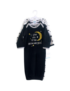 Vestidos de Algodón Hudson Baby para Bebés 0-6 Meses 2