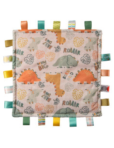 Manta de Seguridad Mary Meyer Taggies Dinosaurio 30x30 cm