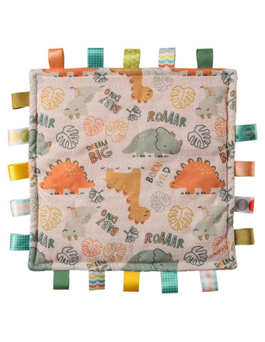 Manta de Seguridad Mary Meyer Taggies Dinosaurio 30x30 cm