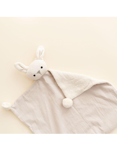 Manta de Seguridad Crane Ollie El Conejo 100% Algodón Orgánico