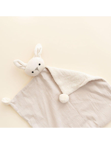 Manta de Seguridad Crane Ollie El Conejo 100% Algodón Orgánico