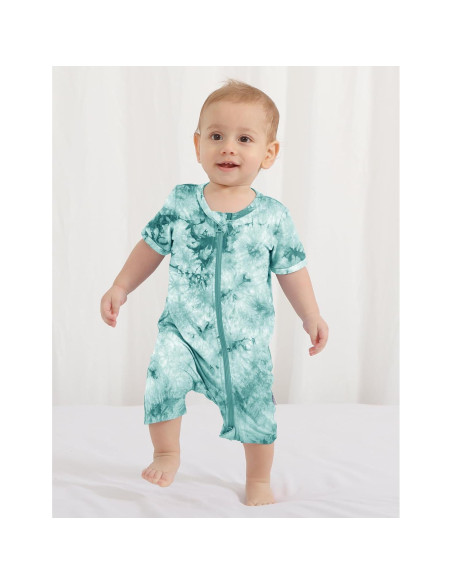 Pijamas de Bebé Jimonda Rayón de Bambú 3 Monos Tie Dye 0-24M