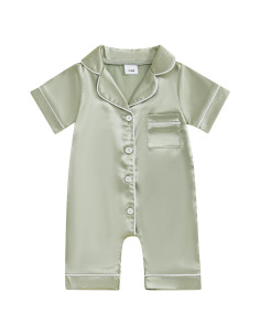 Pijamas de Seda Satinada Kuriozud para Niña 0-24 Meses