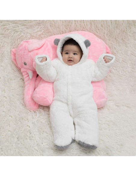 Mono de Invierno Unisex para Bebé 1-3 Meses XMWEALTHY