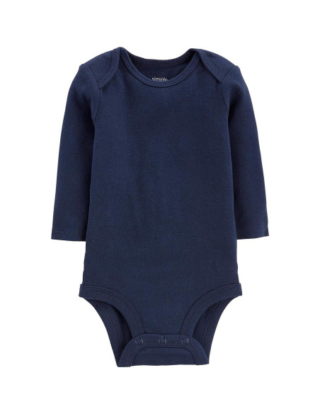 Mono de Manga Larga Unisex para Bebé Carter's - 5 Paquetes 18 Meses