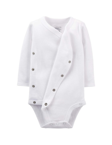 Bodysuits Unisex Simple Joys de Carter's 0-3 Meses 4 Piezas