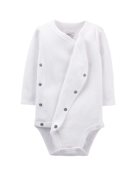 Bodysuits Unisex Simple Joys de Carter's 0-3 Meses 4 Piezas