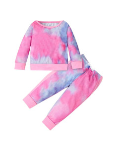 Conjunto de Otoño para Niñas YALLET Sudadera y Pantalón 3-4T
