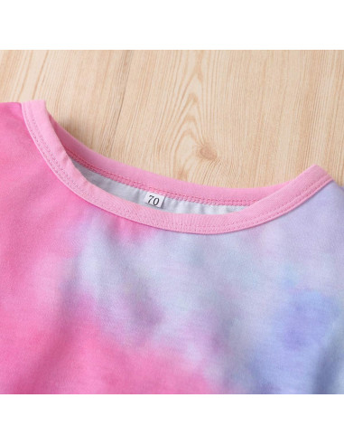 Conjunto de Otoño para Niñas YALLET Sudadera y Pantalón 3-4T