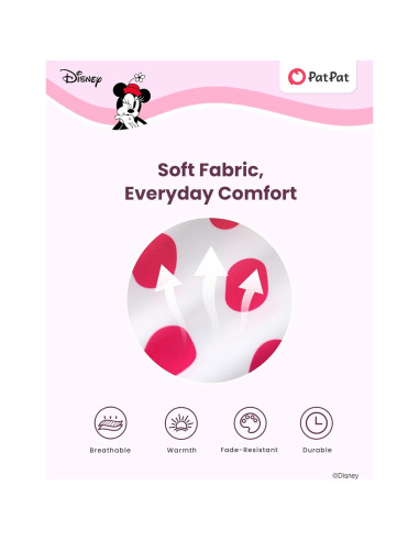 Conjunto Ropa Bebé Niña Disney Minnie Mouse 9-12 Meses Rosa