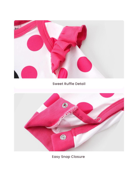 Conjunto Ropa Bebé Niña Disney Minnie Mouse 9-12 Meses Rosa