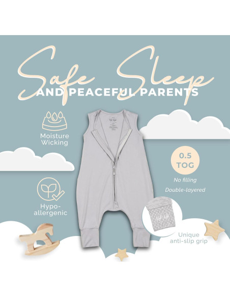 Saco de Sueño Sin Mangas Nyte Nyte Baby 1.0 TOG 6-12 Meses