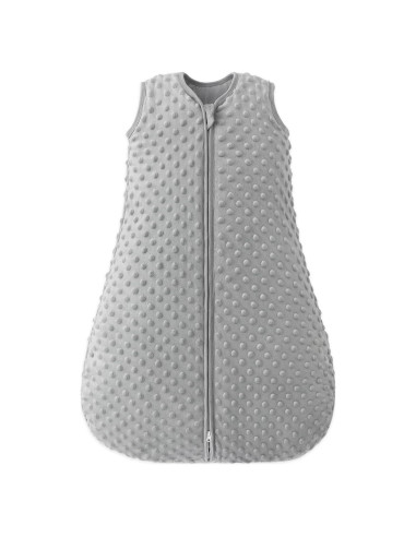 Saco de Sueño Forro Polar Bebés 12-18 Meses Gris